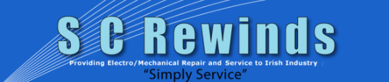 SC Rewinds Electro/Mechanical Repairs and services in belfast and surrounding areas. To find out more call us today on 028 90 815243